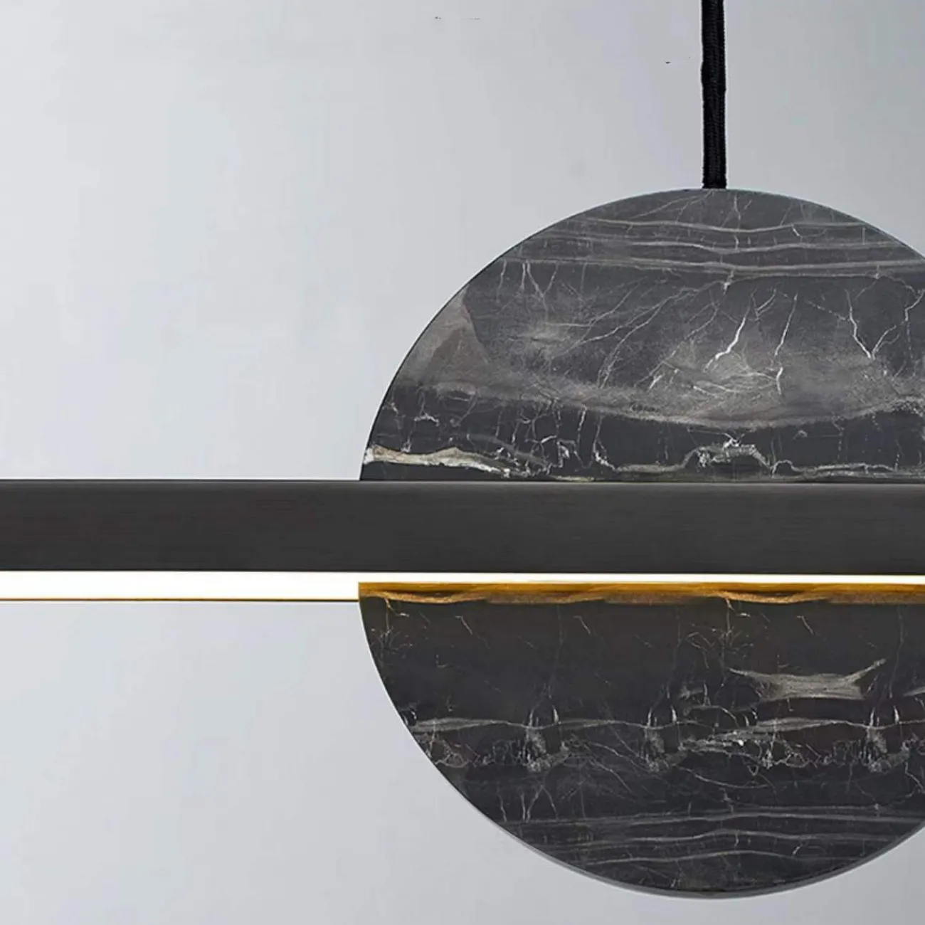 Подвесной светильник ORLAUG L102,5 Brass Green от ImperiumLoft