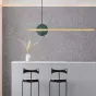 Подвесной светильник ORLAUG L102,5 Brass Green от ImperiumLoft