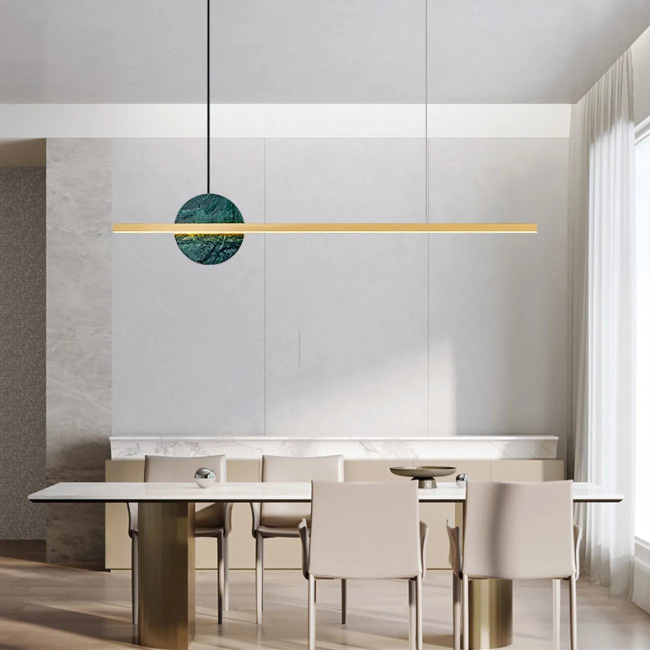 Подвесной светильник ORLAUG L120 Black от ImperiumLoft