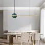 Подвесной светильник ORLAUG L102,5 Brass Green от ImperiumLoft