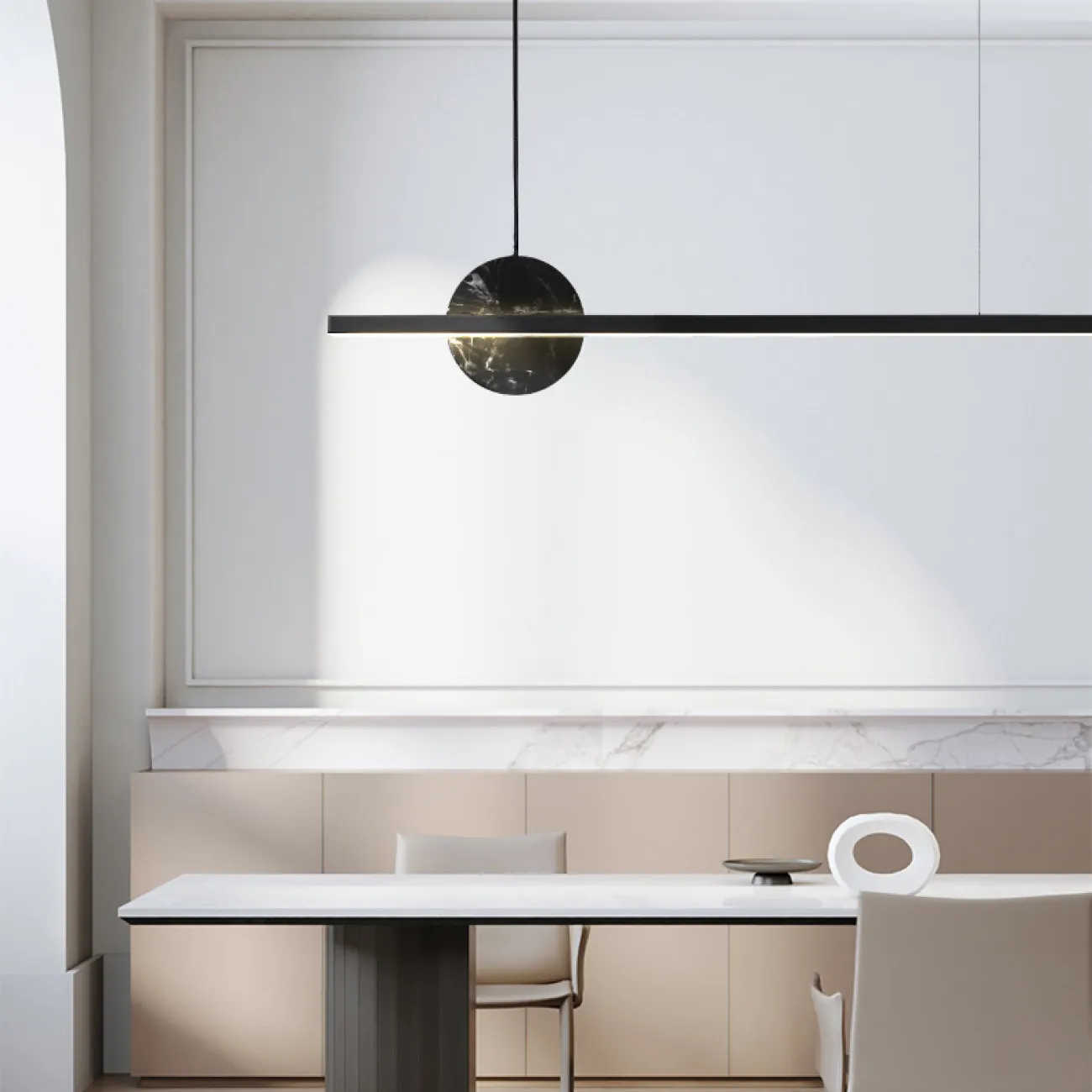 Подвесной светильник ORLAUG L120 Black от ImperiumLoft