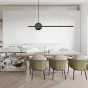 Подвесной светильник ORLAUG L102,5 Brass Green от ImperiumLoft