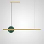 Подвесной светильник ORLAUG L102,5 Brass Green от ImperiumLoft