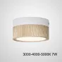Точечный светильник FOG WOOD D9 White Трехцветный свет 7W от ImperiumLoft