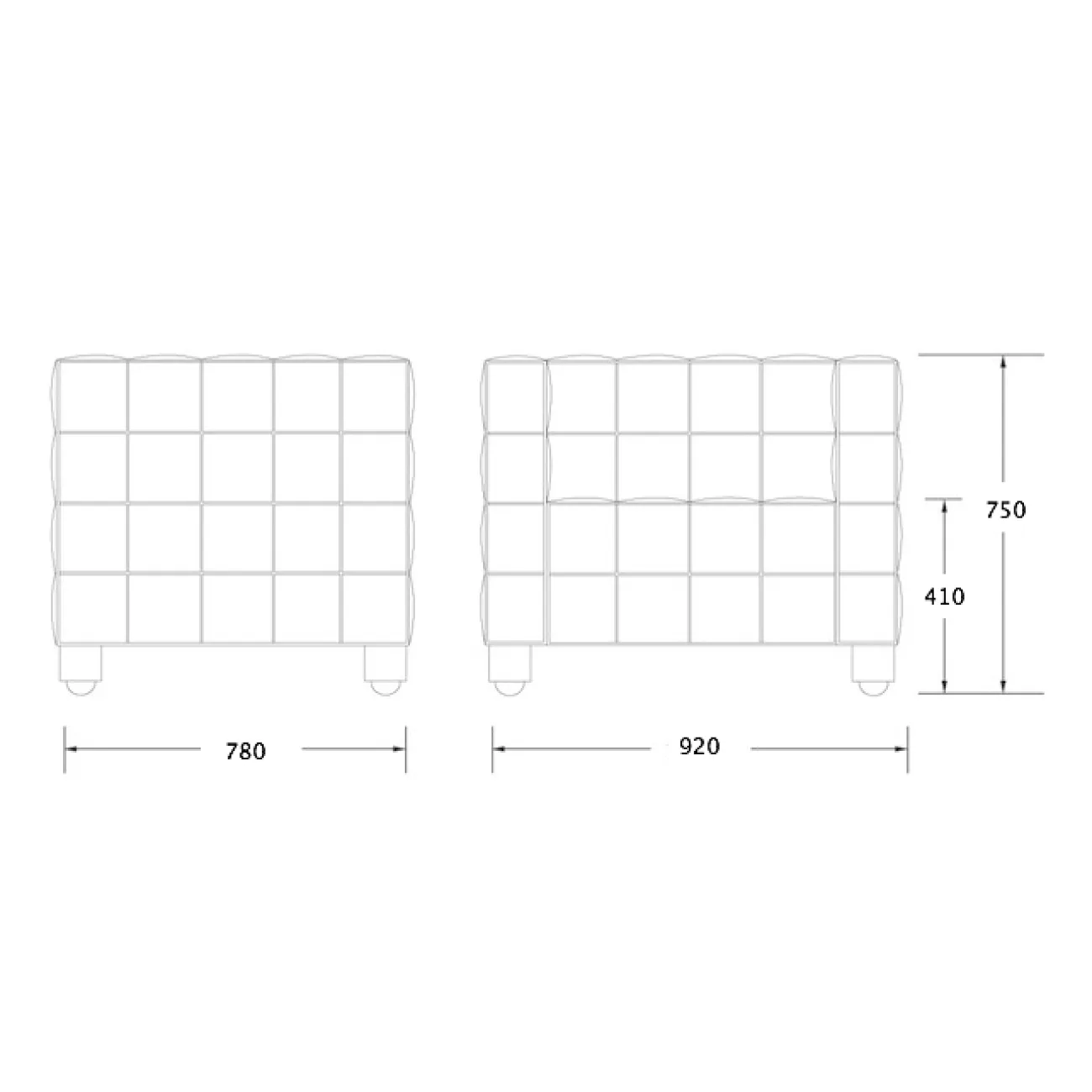 Кресло Kubus designed by Josef Hoffmann in 1910 от LaLume Кресло Kubus designed by Josef Hoffmann in 1910 от LaLume