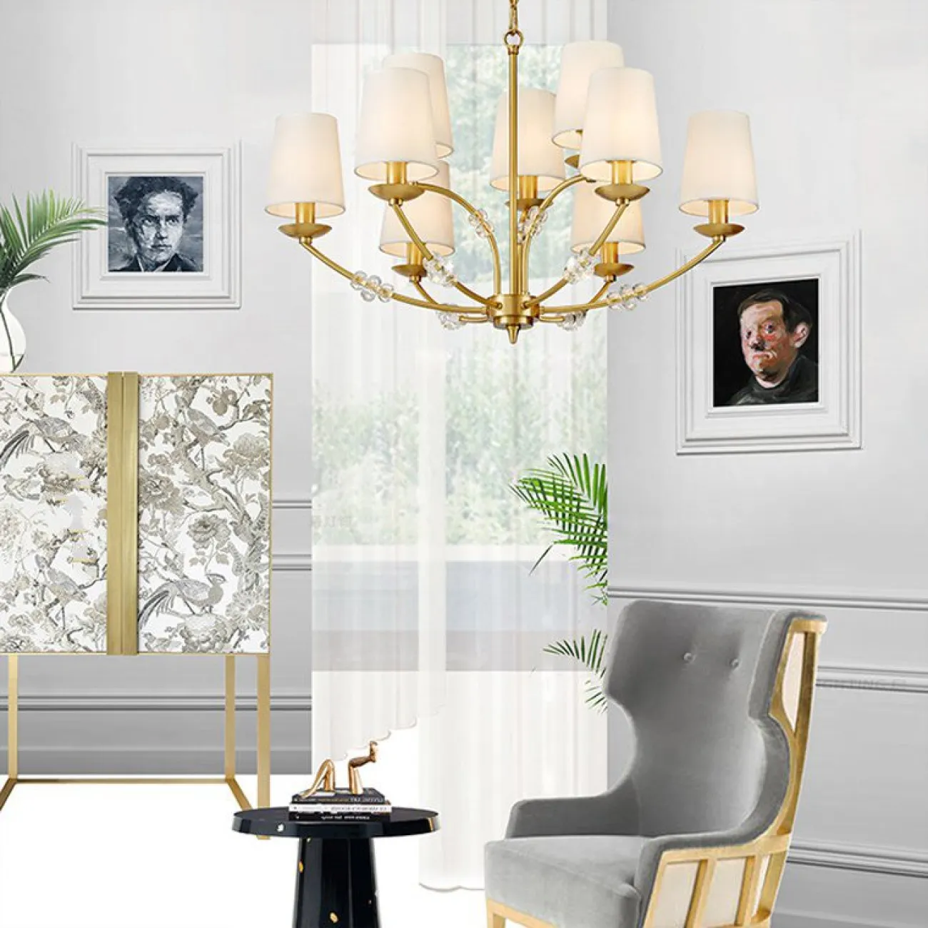 Подвесная люстра MERANO D90 от ImperiumLoft Подвесная люстра MERANO D90 от ImperiumLoft