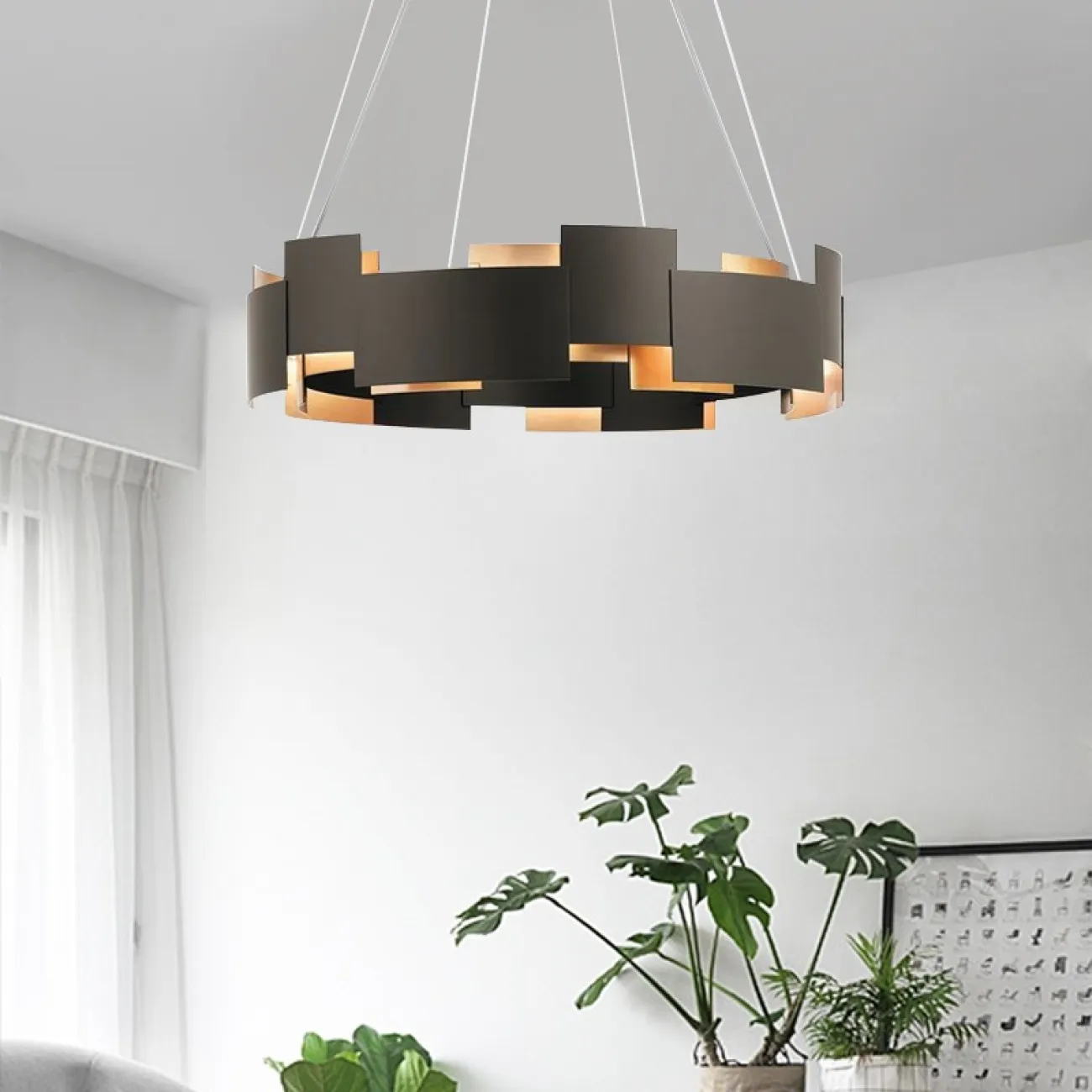 Подвесная люстра SVART от ImperiumLoft