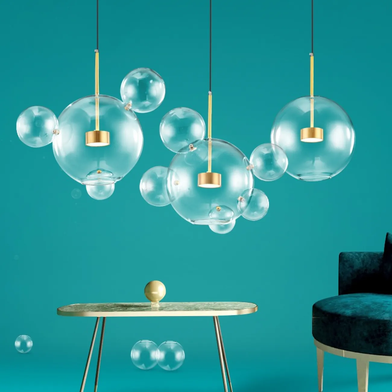 Потолочный светильник BUBBLE BLS B6 от ImperiumLoft