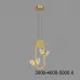 Подвесной светильник BABETTA GEOMETRY C Brass 4000К