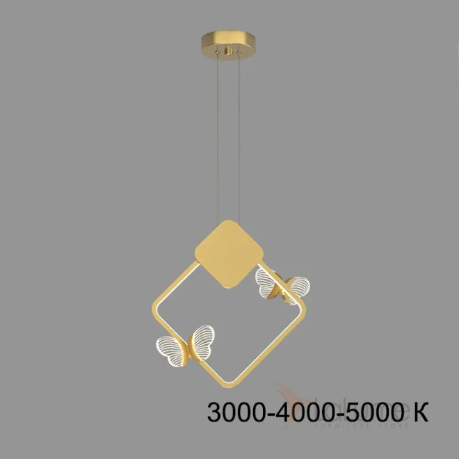 Подвесной светильник BABETTA GEOMETRY A Brass Трехцветный свет от ImperiumLoft