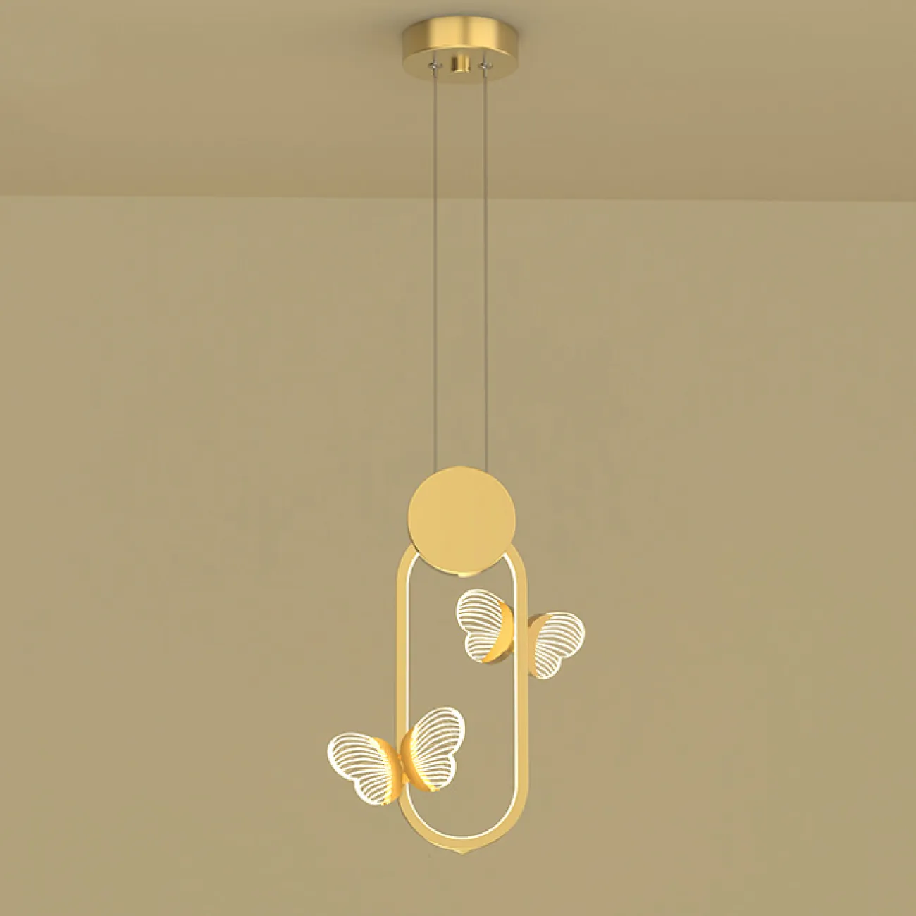 Подвесной светильник BABETTA GEOMETRY A Black 3000К от ImperiumLoft