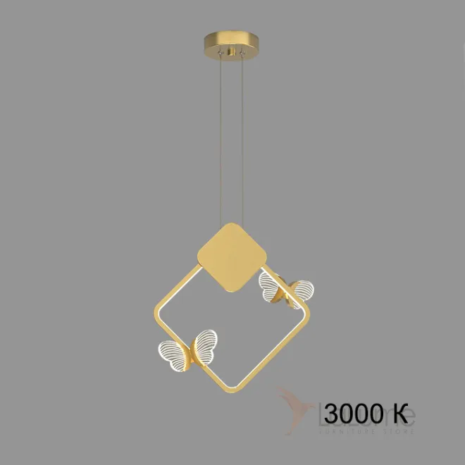 Подвесной светильник BABETTA GEOMETRY A Brass 3000К от ImperiumLoft