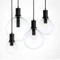 Подвесной светильник Glass Globe Black от LaLume