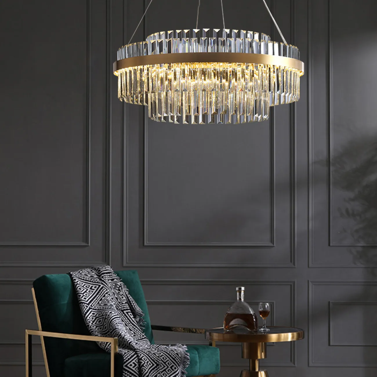 Подвесная люстра VOYAGE D60 от ImperiumLoft