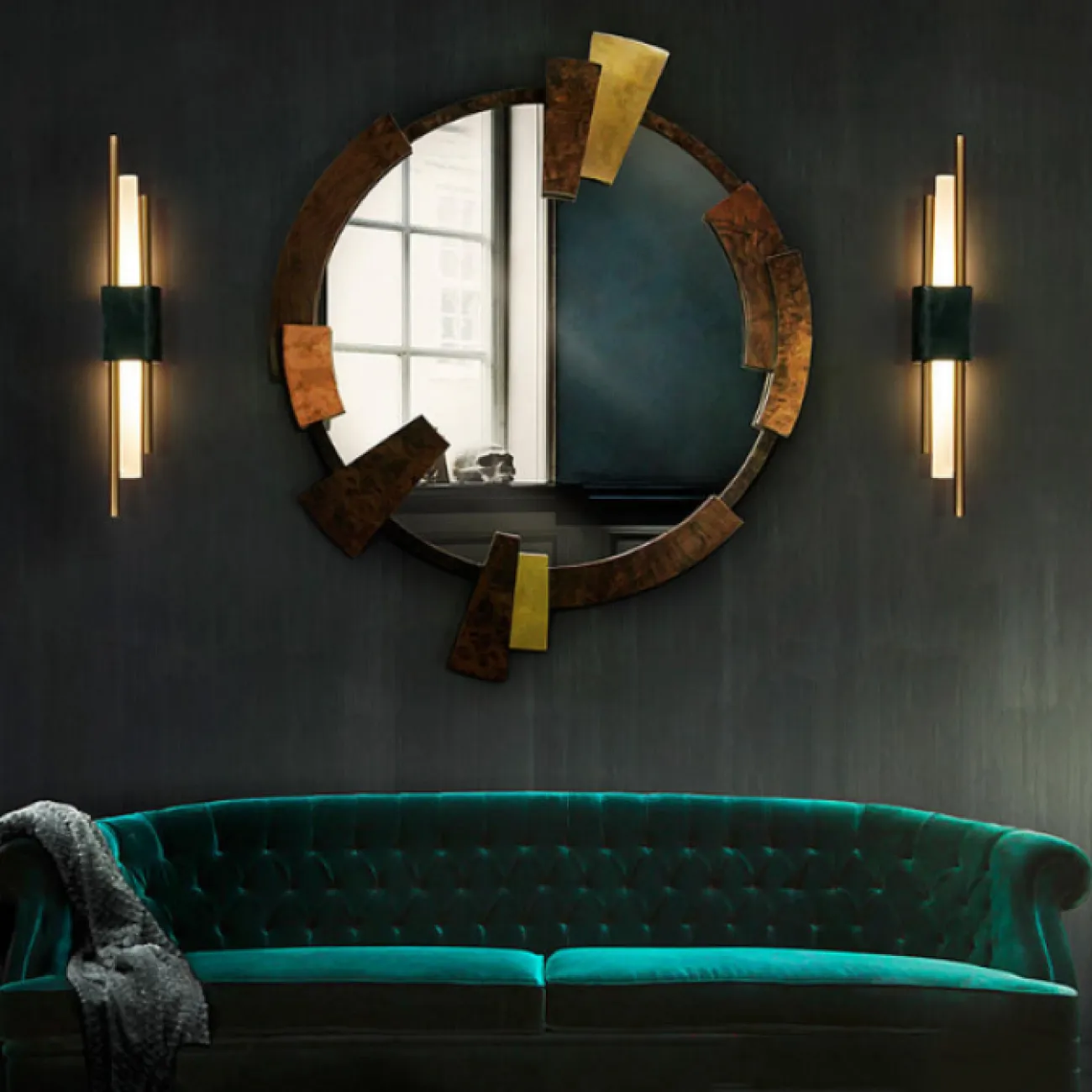 Бра Bert Frank TANTO SMALL Green от ImperiumLoft