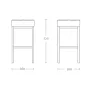Барный стул Florence Knoll Bar Stool designed by Florence Knoll от LaLume