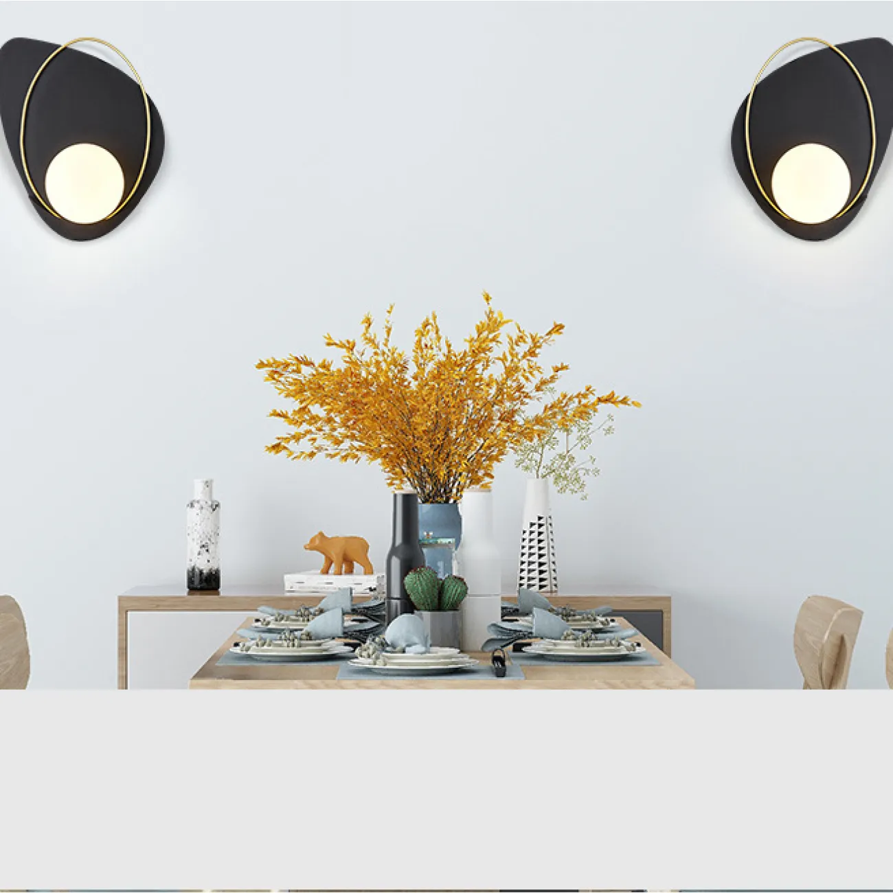 Настенный светильник CLAM FLAT Right от ImperiumLoft