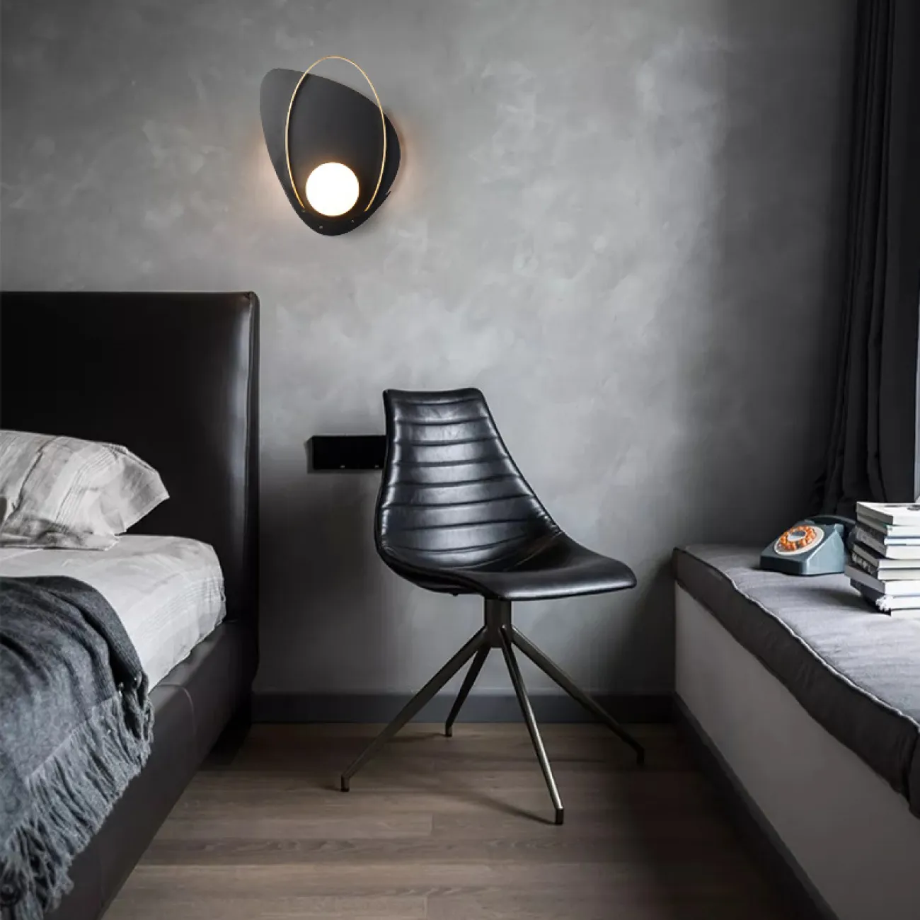 Настенный светильник CLAM FLAT Left от ImperiumLoft