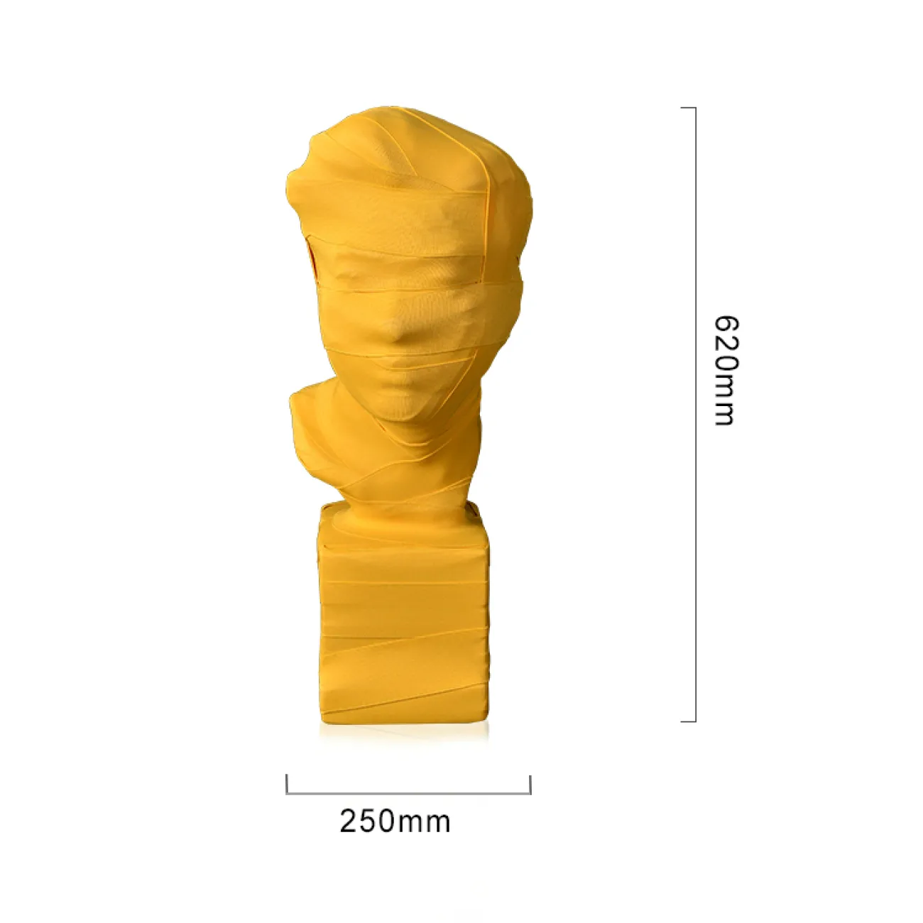 Скульптура  голова мужчины LaLume-SKT00111Дизайнерская с