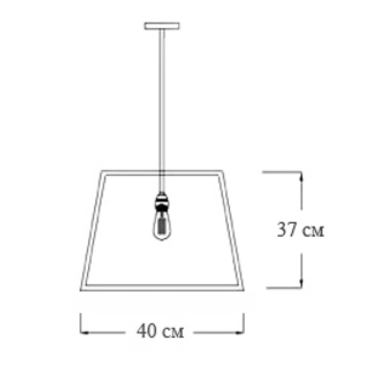 Подвесной светильник Loft Industrial Filament Pendant от LaLume