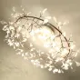 Светодиодная люстра на кольцевом каркасе LEAVES R
