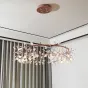 Светодиодная люстра на кольцевом каркасе LEAVES R