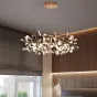 Светодиодная люстра на кольцевом каркасе LEAVES R