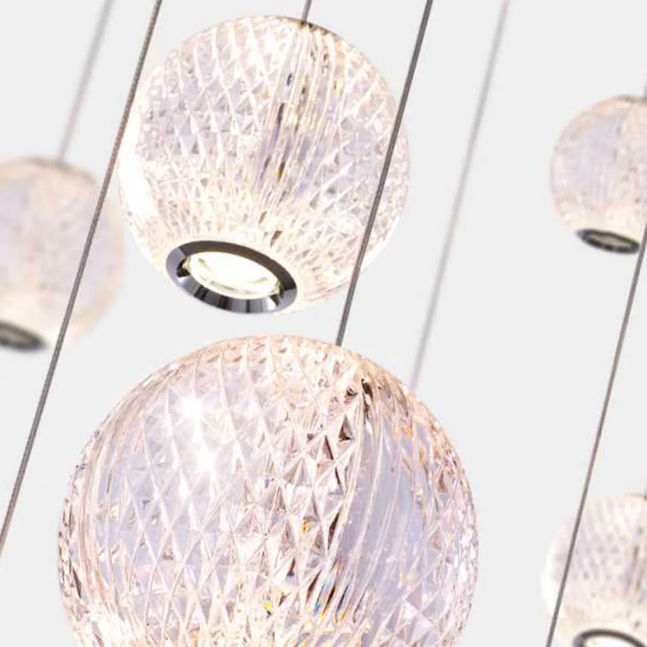 Подвесной светильник STORMS MORE L5 Chrome Планка от ImperiumLoft