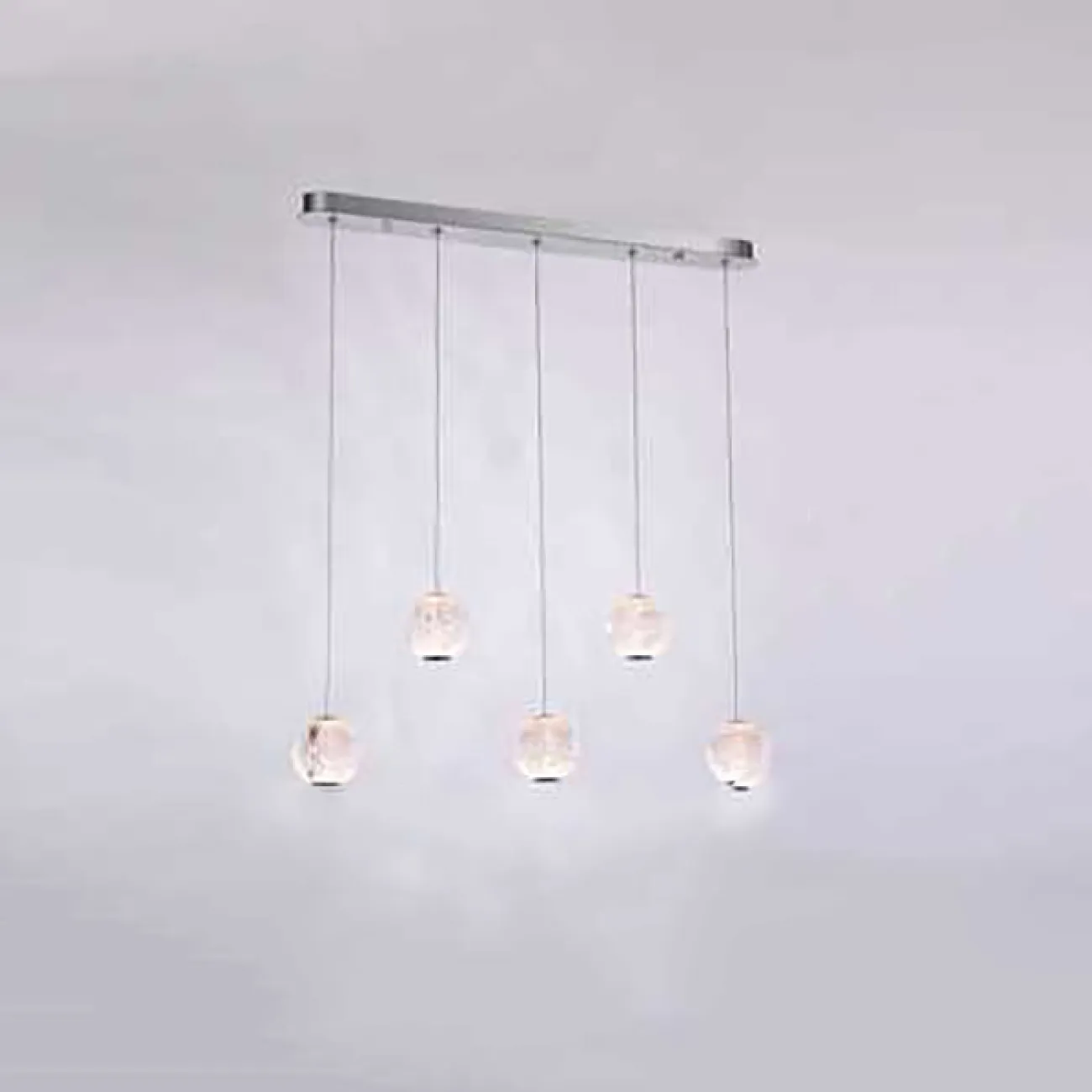 Подвесной светильник STORMS MORE L3 Chrome Планка от ImperiumLoft