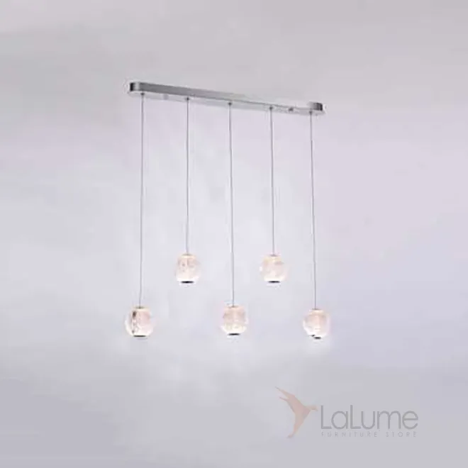 Подвесной светильник STORMS MORE L5 Chrome Планка от ImperiumLoft