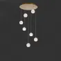 Подвесной светильник STORMS MORE L5 Gold Диск от ImperiumLoft