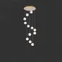 Подвесной светильник STORMS MORE L5 Gold Диск от ImperiumLoft