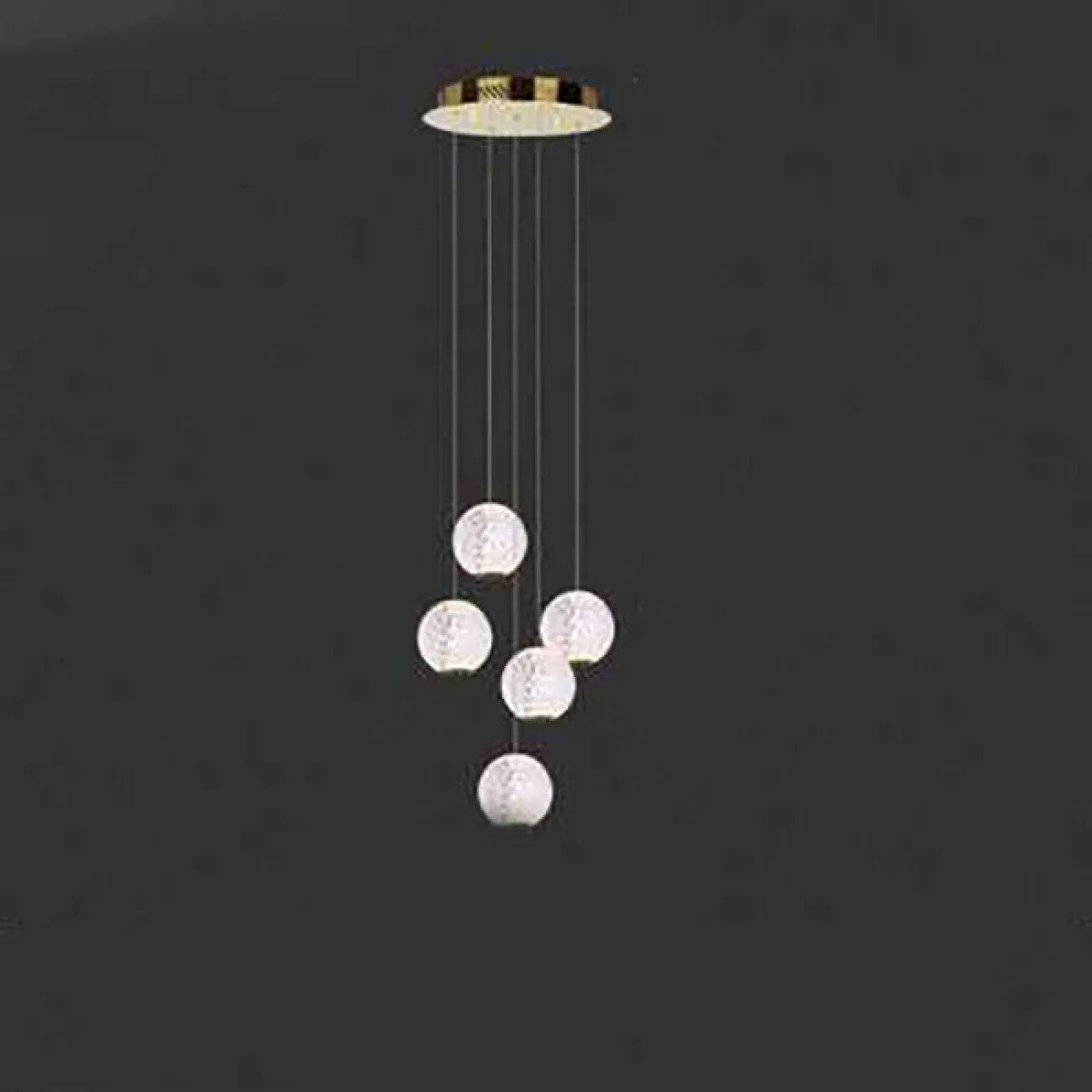 Подвесной светильник STORMS MORE L5 Chrome Планка от ImperiumLoft