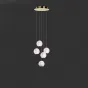 Подвесной светильник STORMS MORE L5 Gold Диск от ImperiumLoft