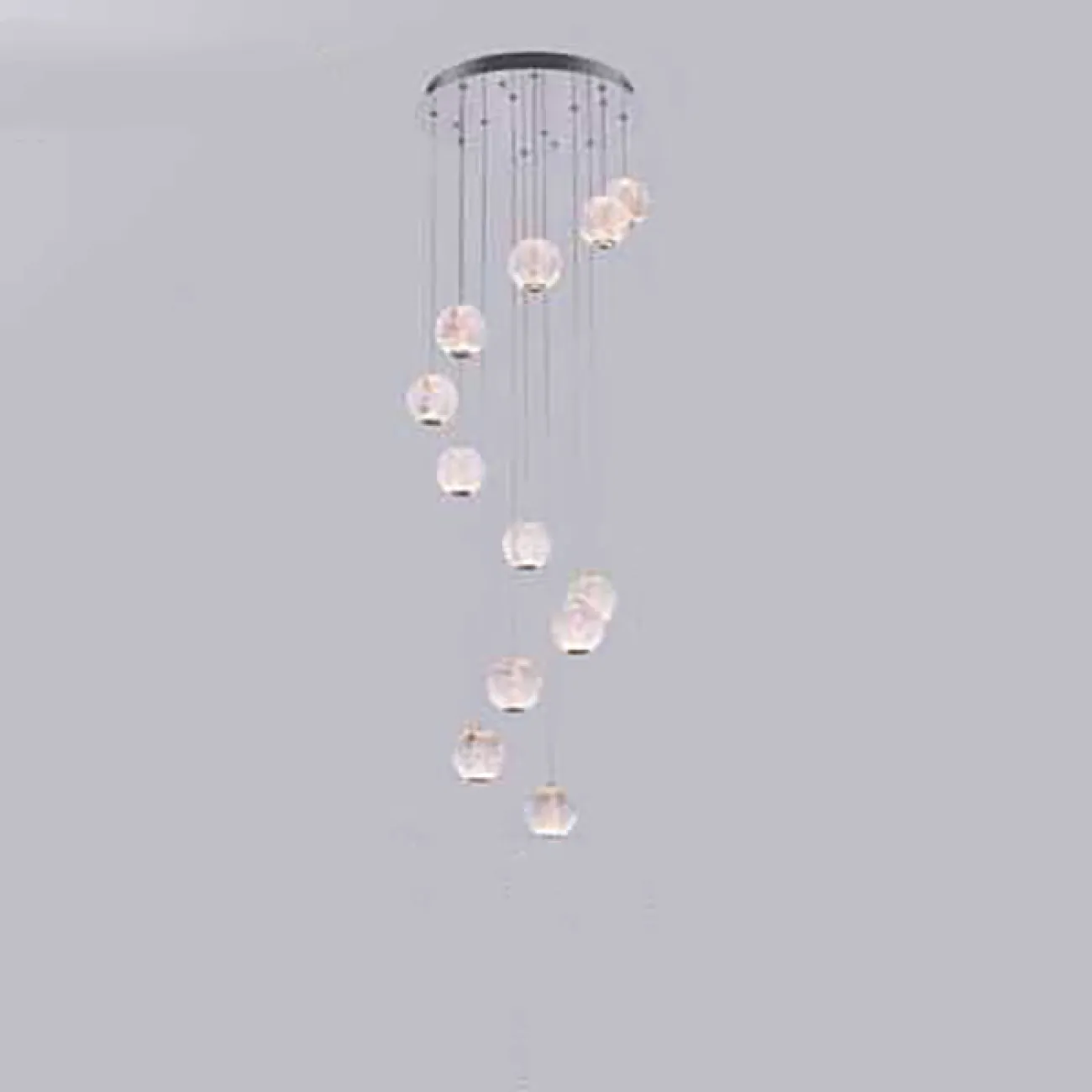 Подвесной светильник STORMS MORE L5 Chrome Планка от ImperiumLoft