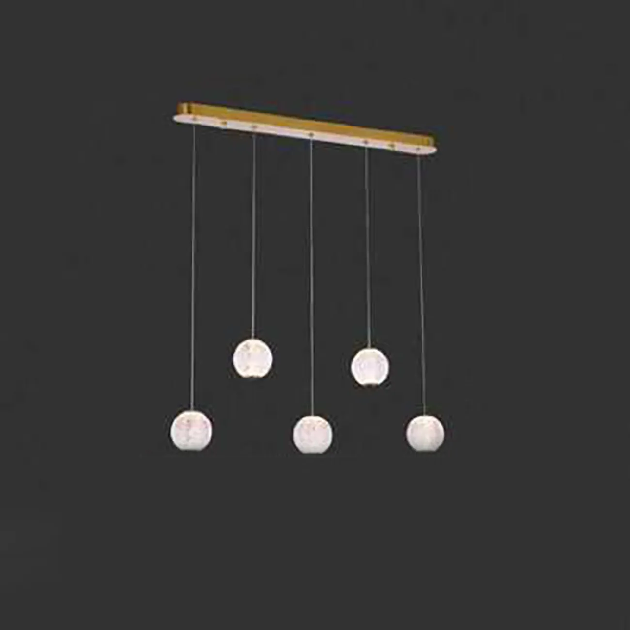 Подвесной светильник STORMS MORE L5 Chrome Планка от ImperiumLoft