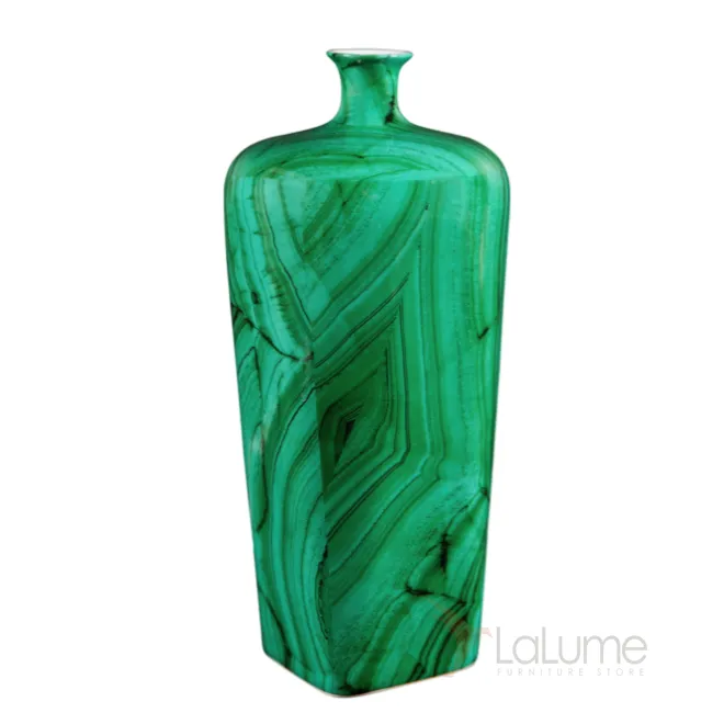 Ваза Malachite Vase flask от LaLume Ваза Malachite Vase flask от LaLume