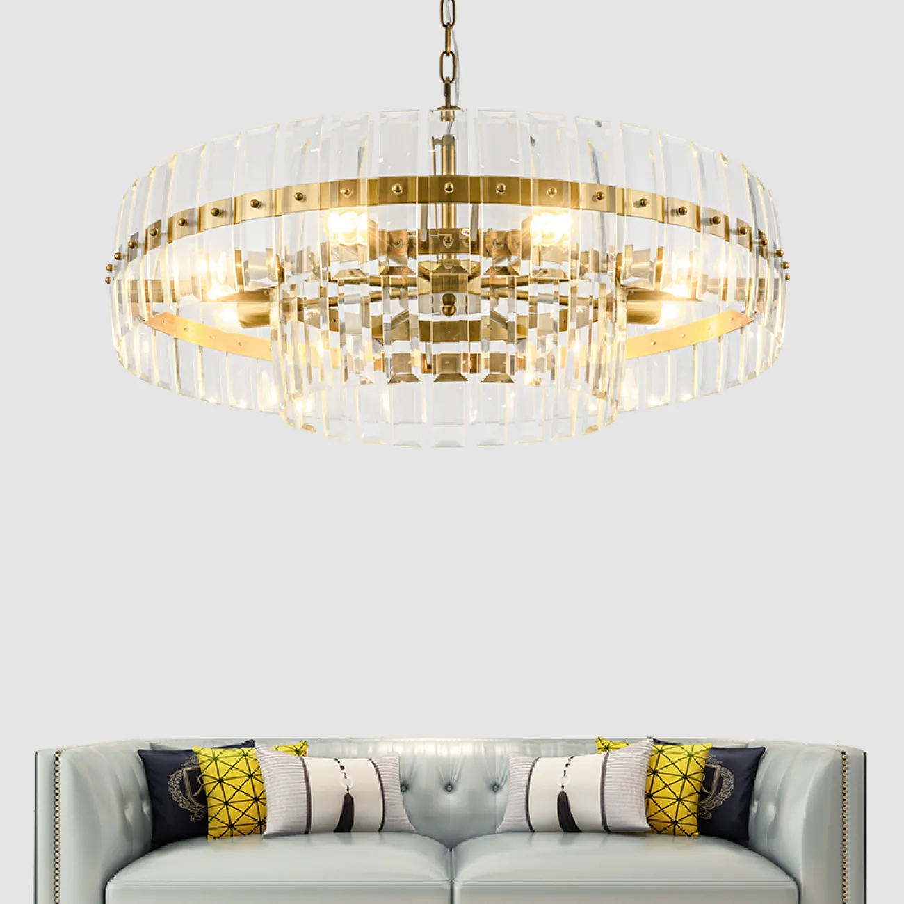 Подвесная люстра MILLENIUM D80 Brass от ImperiumLoft