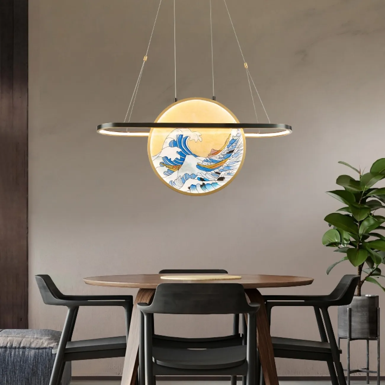 Подвесной светильник AKIRA WAVE от ImperiumLoft