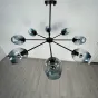 Люстра на штанге MARINE B 8 Black/Blue от ImperiumLoft