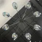 Люстра на штанге MARINE B 8 Black/Blue от ImperiumLoft