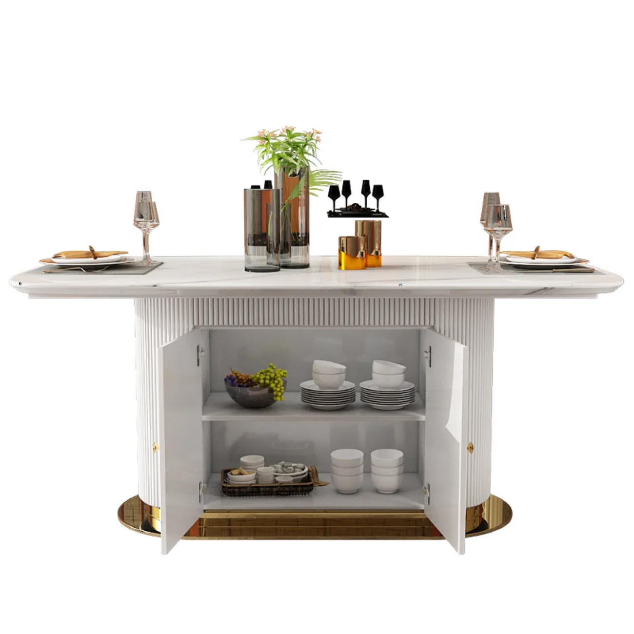 Дизайнерский обеденный стол LaLume-AZ00308