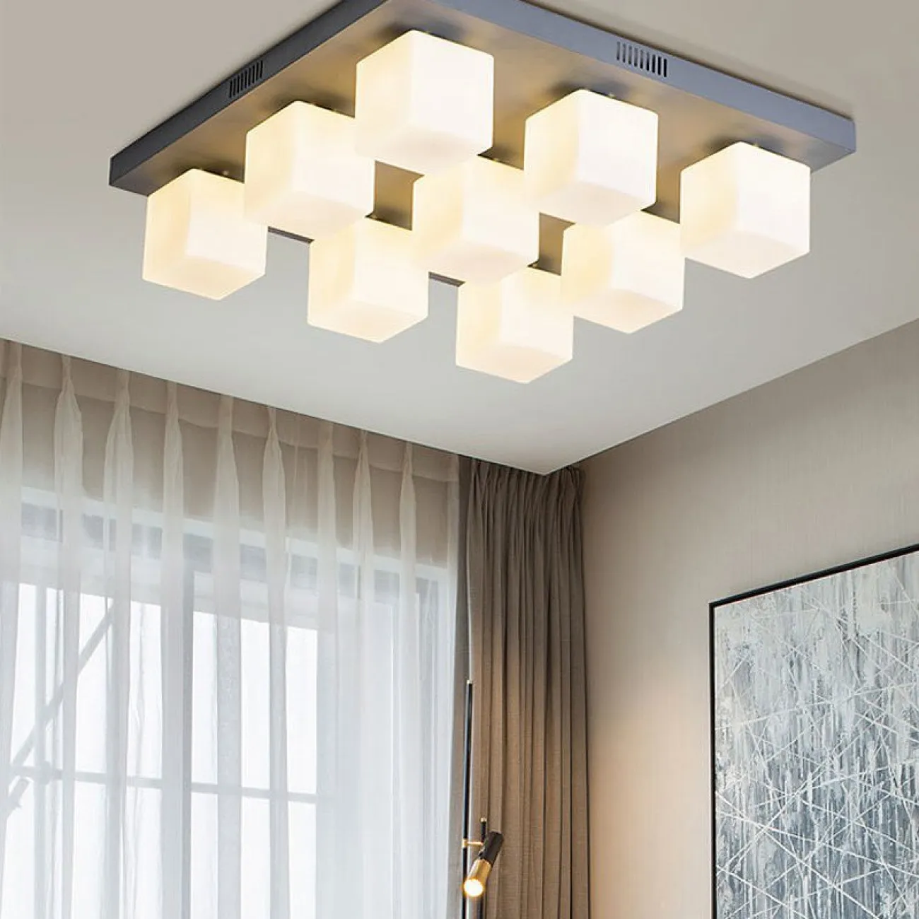 Подвесная люстра BOARD CUBE от ImperiumLoft