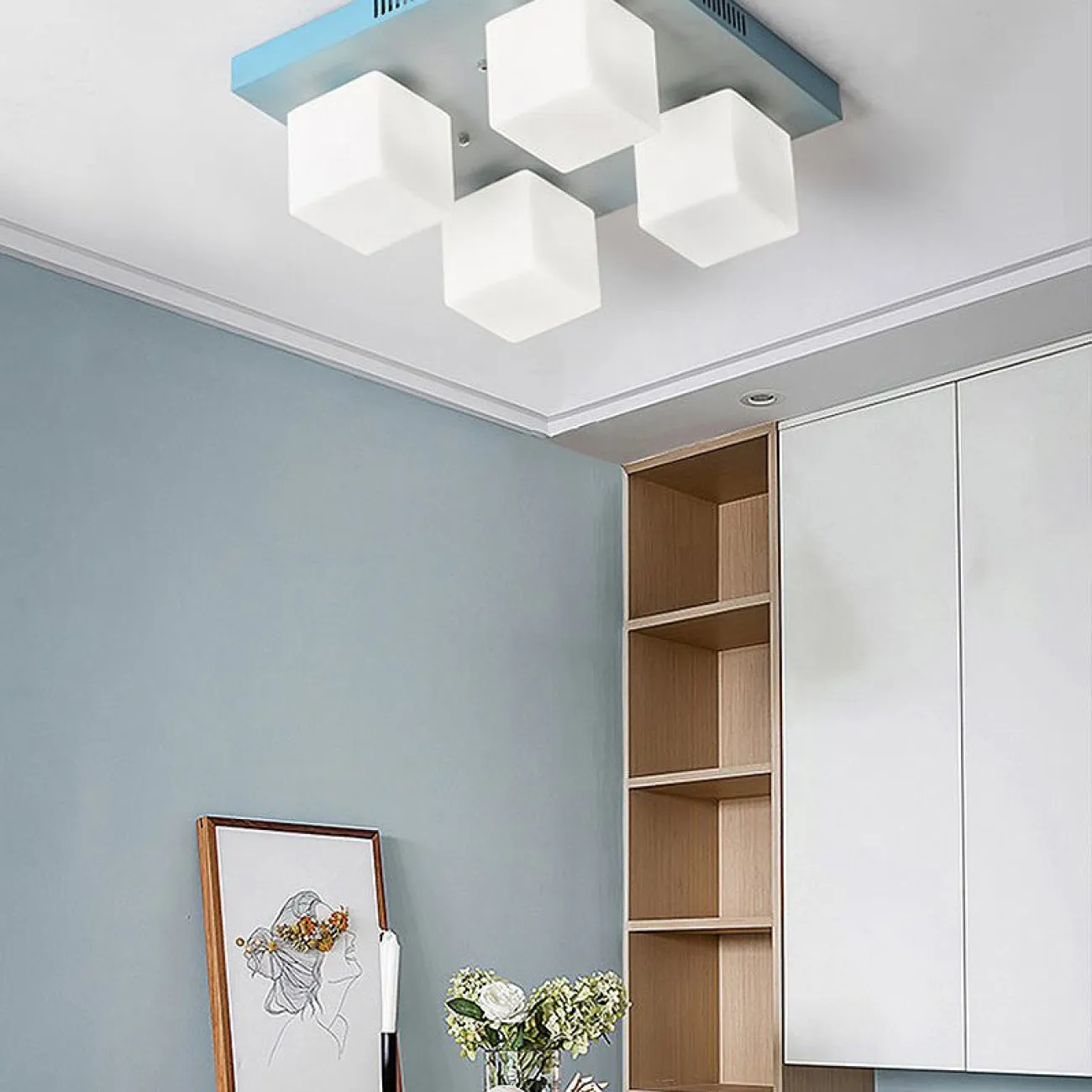 Подвесная люстра BOARD CUBE от ImperiumLoft