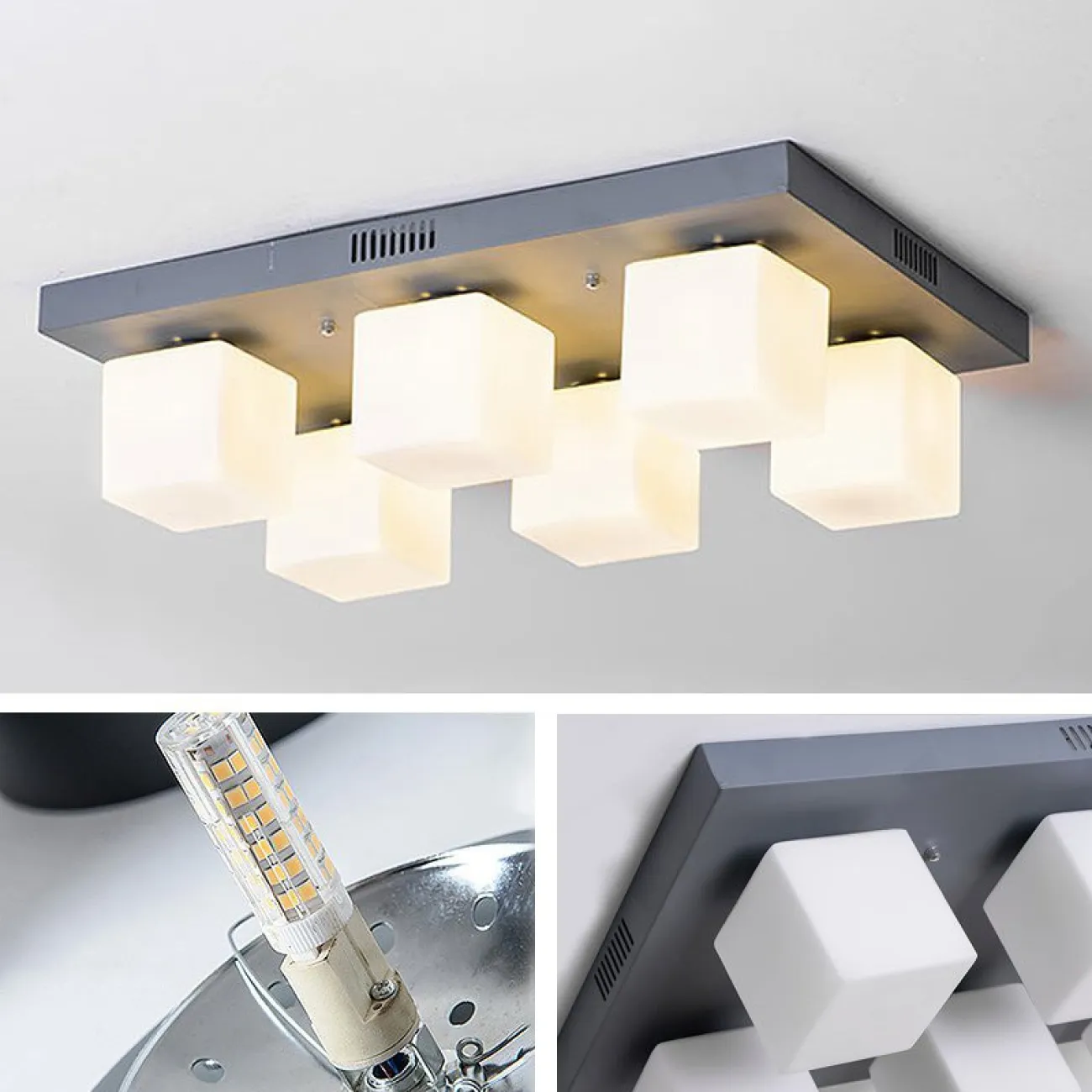 Подвесная люстра BOARD CUBE от ImperiumLoft