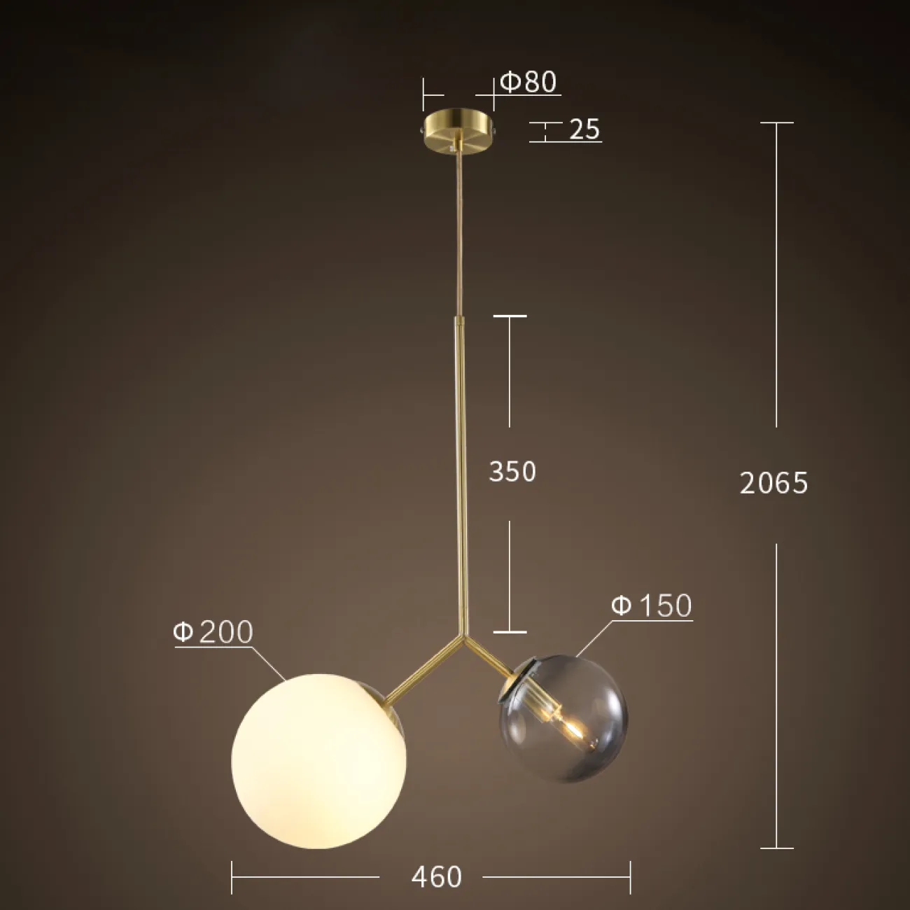 Подвесной светильник Twice от ImperiumLoft Подвесной светильник Twice от ImperiumLoft