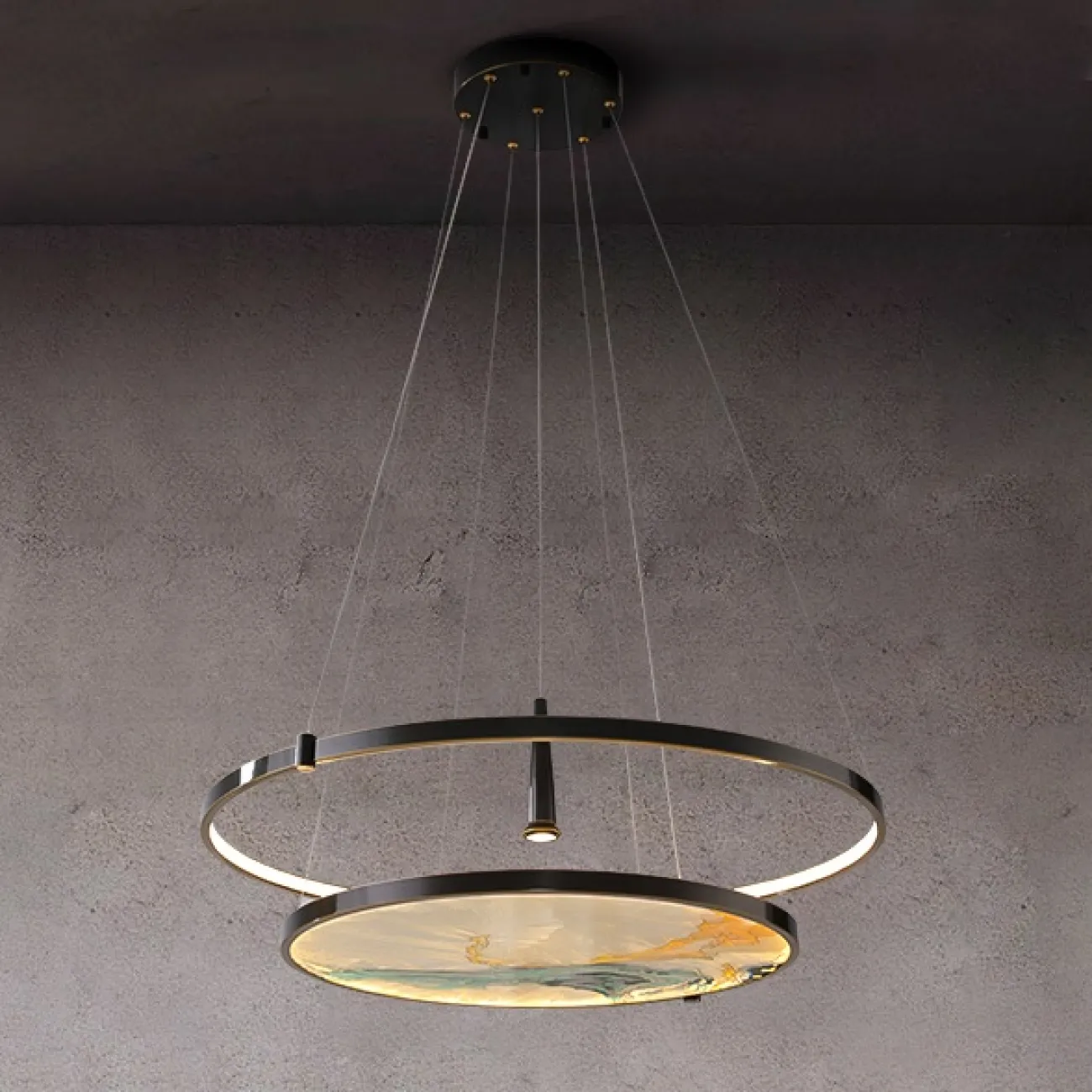 Люстра AKIRA RING от ImperiumLoft