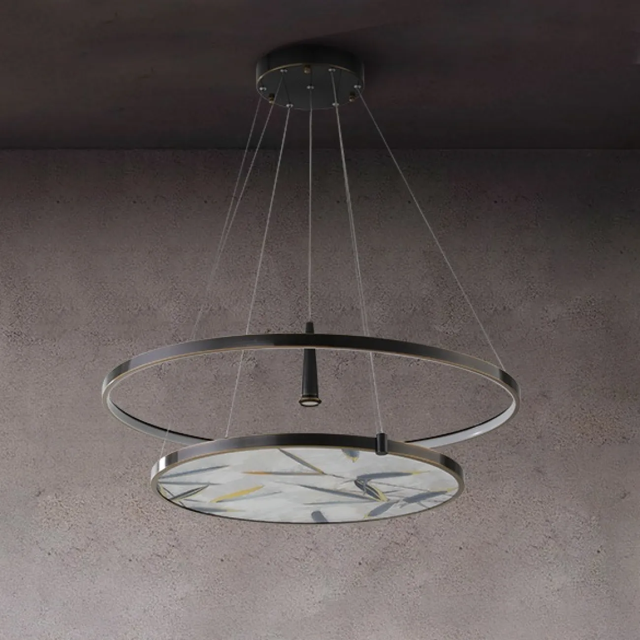 Люстра AKIRA RING от ImperiumLoft