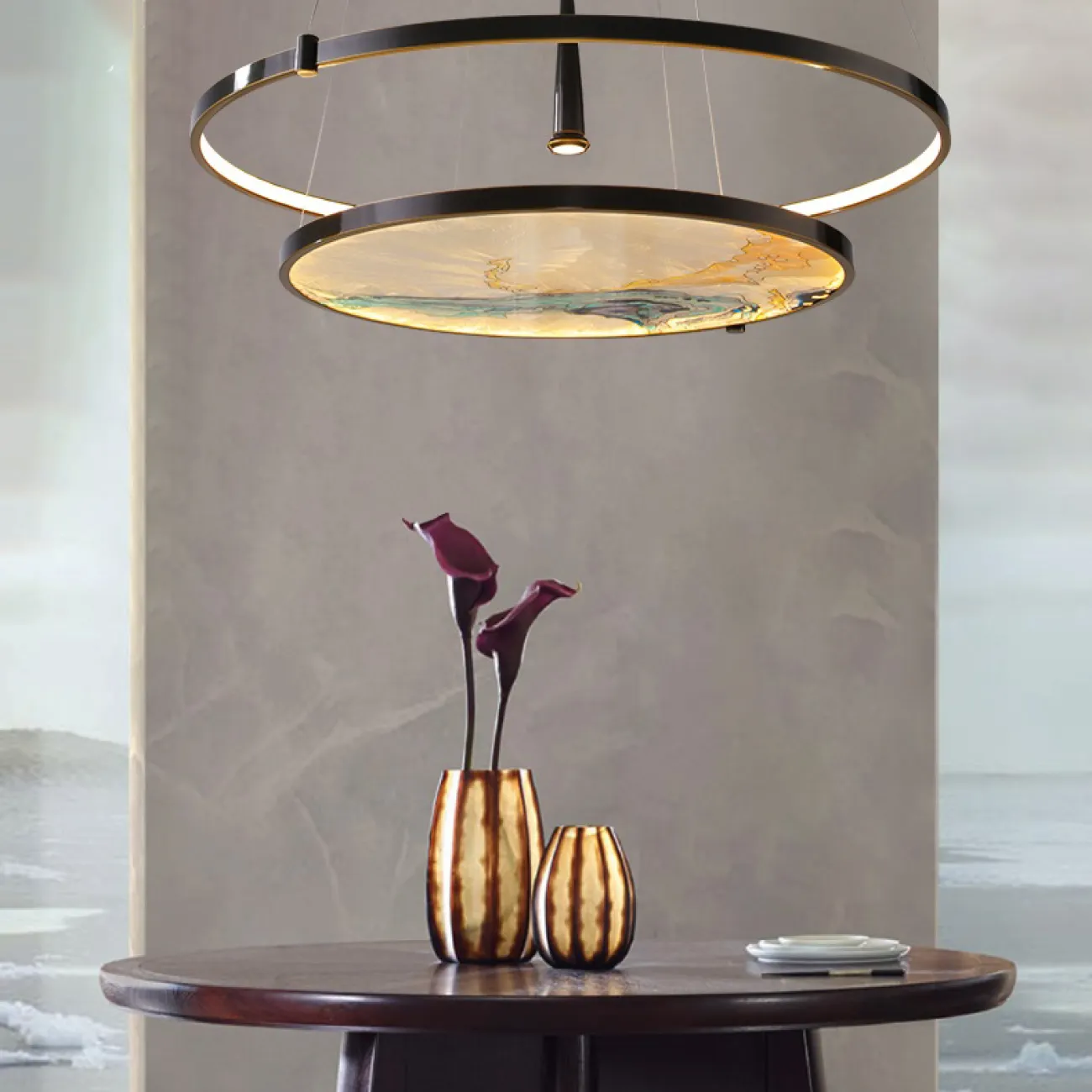 Люстра AKIRA RING от ImperiumLoft