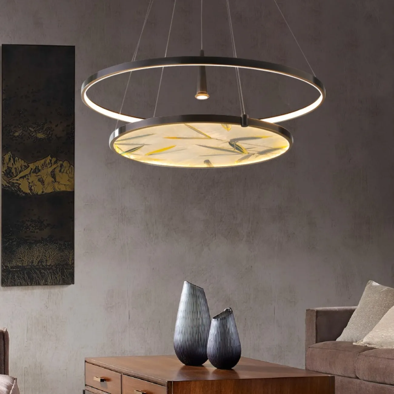 Люстра AKIRA RING от ImperiumLoft